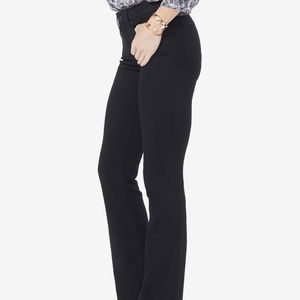 NYDJ Barbara Bootcut Black Jeans